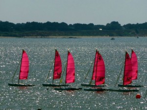 Cours de voile à Damgan