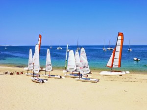 Ecole de voile à Hoedïc