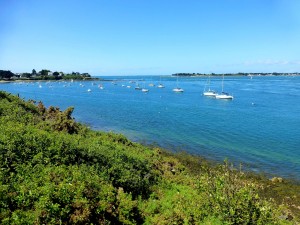 Entrée du Golfe, vu de la pointe du Monténo