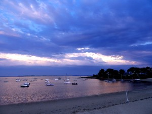 plage de Kervoyal en Damgan sud Morbihan