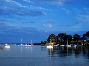 plage de Kervoyal en Damgan sud Morbihan