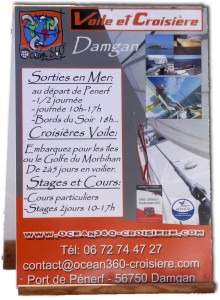 Yann Réveillant de Kervoyal en Damgan Sud Morbihan école de voile Océan 360°