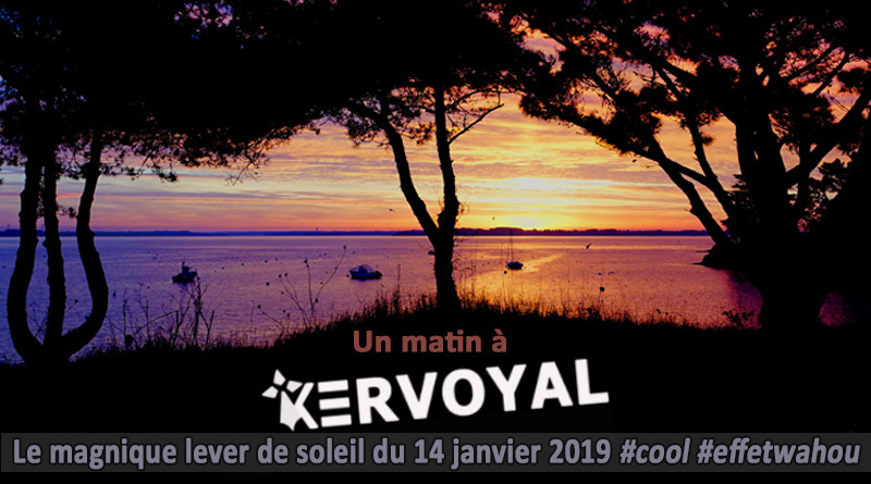 réveil à kervoyal damgan